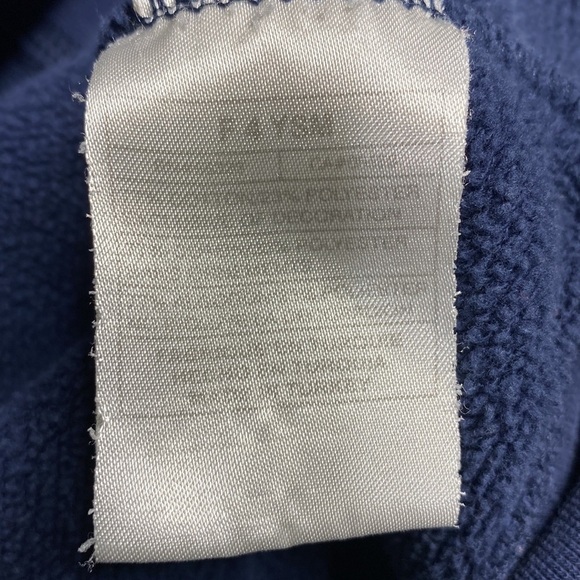 Vintage Nike Blue Crewneck Side Swoosh Crewneck Sweatshirt Grunge 90s Large - Picture 4 of 7